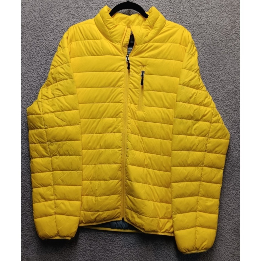Club Room Performance Mens‎ XL Yellow Lightweight Puffer Jacket